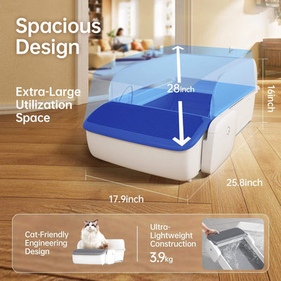 Automatic Cat Litter Box Self-cleaning