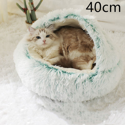 2 In 1 Dog And Cat Bed Pet Winter Bed Ro