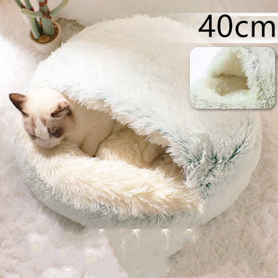 2 In 1 Dog And Cat Bed Pet Winter Bed Ro