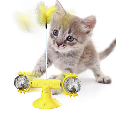 Cat Rotating Windmill Multi-Function Toys Itch Scratchi