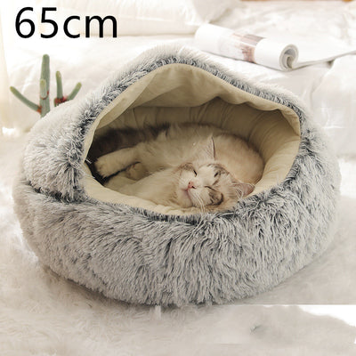 2 In 1 Dog And Cat Bed Pet Winter Bed Ro