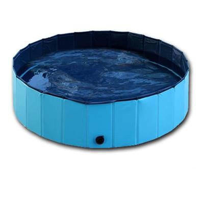 Keep your furry friend cool and happy with the Foldable Large Dog Swimming Pool – perfect for baths, playtime, and outdoor fun.
