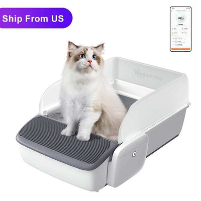 Automatic Cat Litter Box Self-cleaning