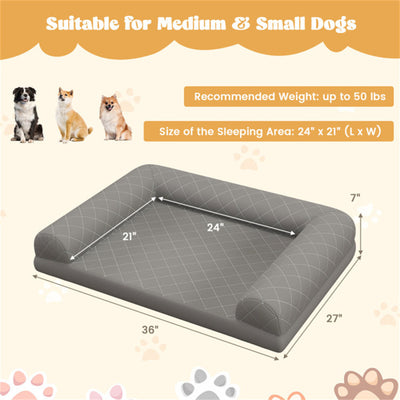 36 Inch Orthopedic Dog Bed, Amazon Shipping,