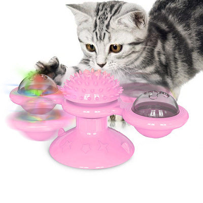 Cat Rotating Windmill Multi-Function Toys Itch Scratchi