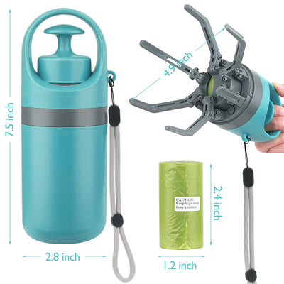 Portable Lightweight Dog Pooper Scooper With Built-in Poop