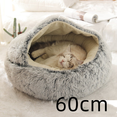 2 In 1 Dog And Cat Bed Pet Winter Bed Ro